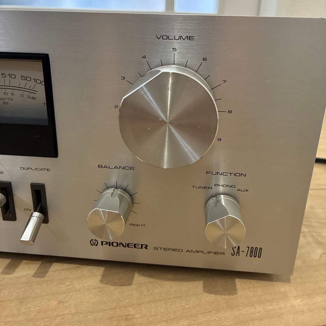 完動品！！　いい音　パイオニア　プリメインアンプ　SA-7800名機です