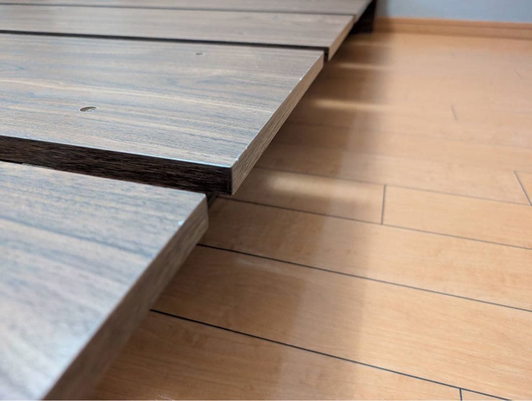 【送料込】LOWYA ベッドフレーム ウォルナット