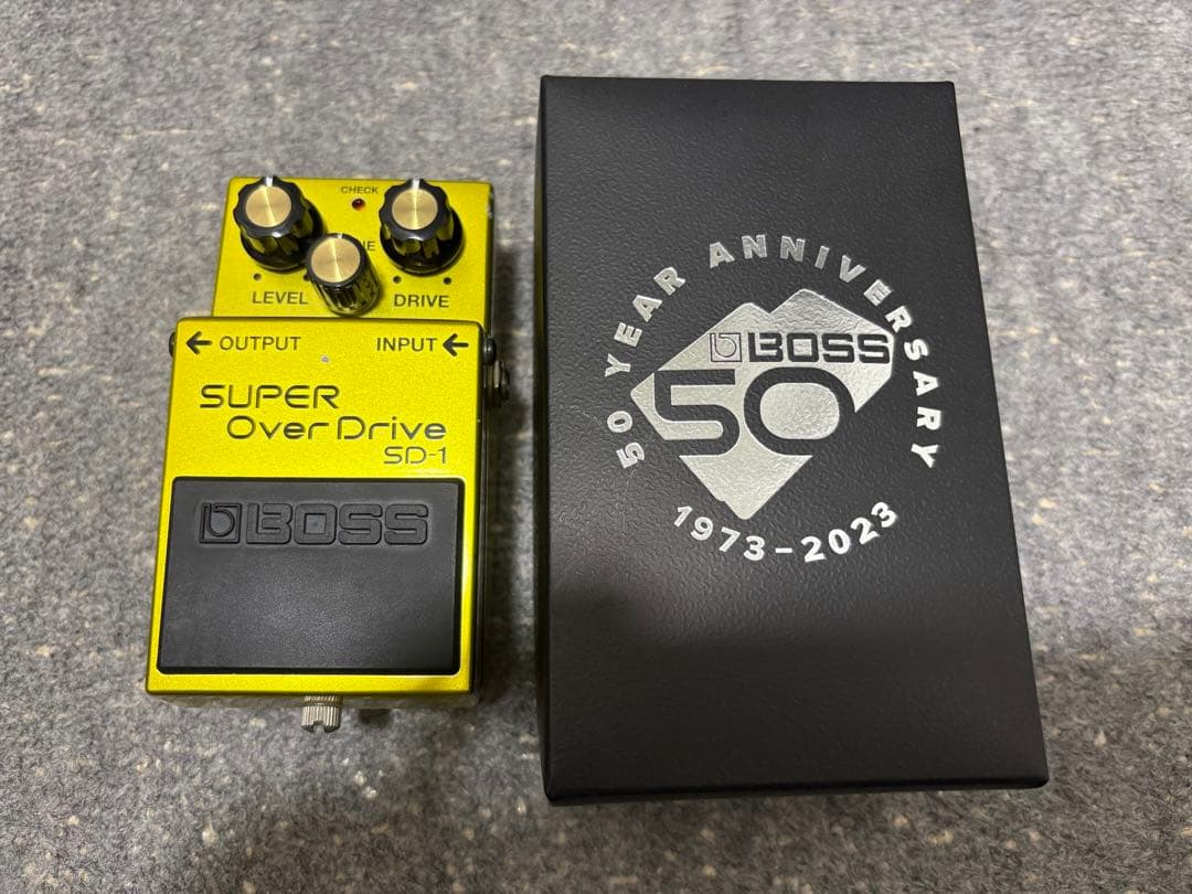 BOSS SD-1 50周年記念　SUPER Over Drive