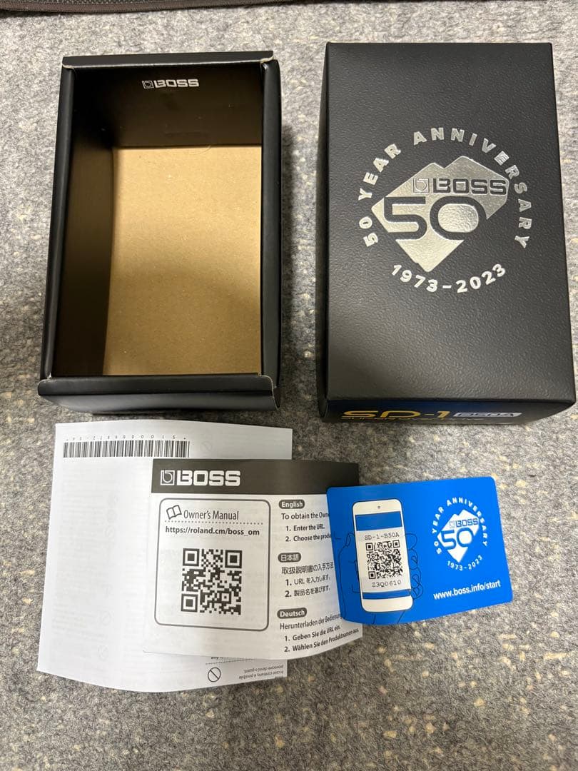 BOSS SD-1 50周年記念　SUPER Over Drive