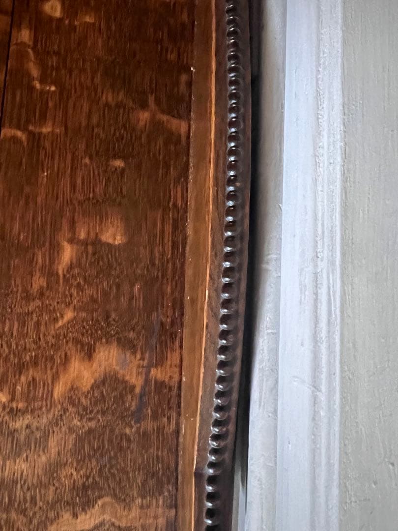 イギリスアンティーク＊木製デスク リメイク品＊引き出し付き