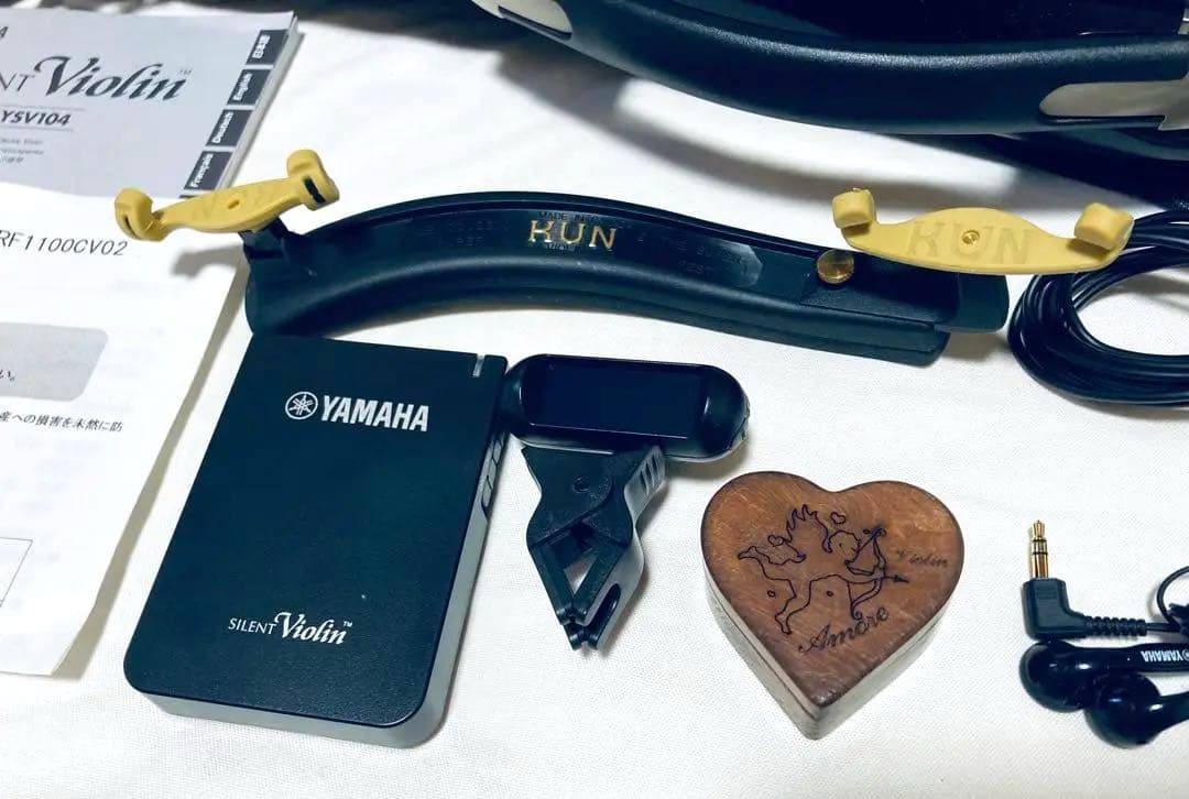 総額16万 超美品 YAMAHA サイレントバイオリン YSV104 セット