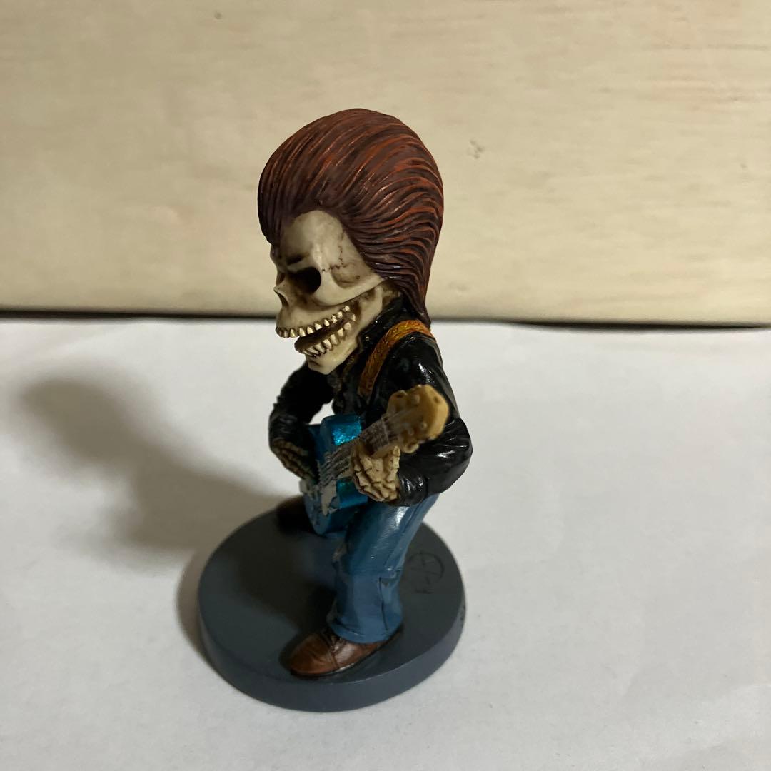 スカル/ドクロフィギュア　ロックミュージシャン　3体セット　陶器製⁉️置物