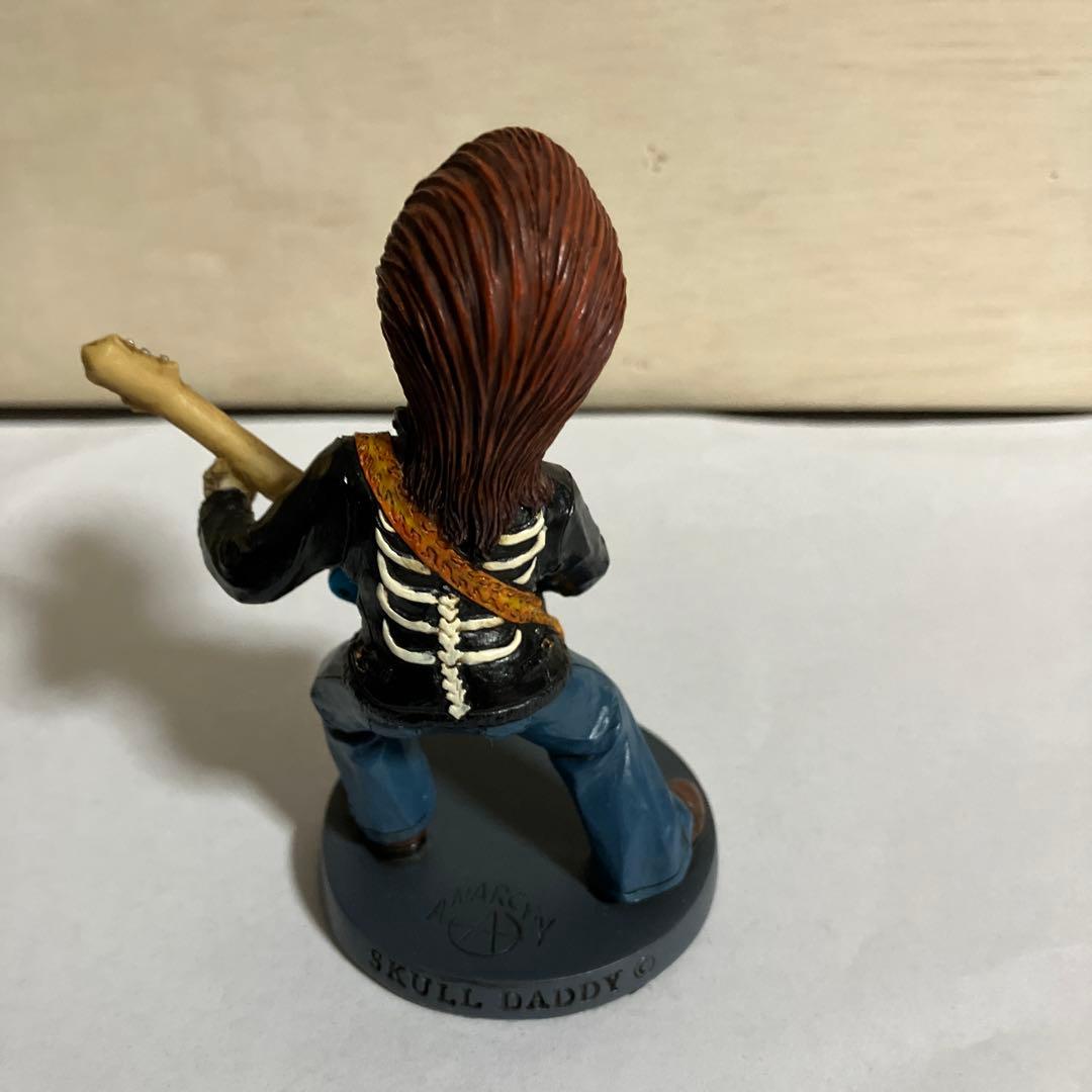 スカル/ドクロフィギュア　ロックミュージシャン　3体セット　陶器製⁉️置物