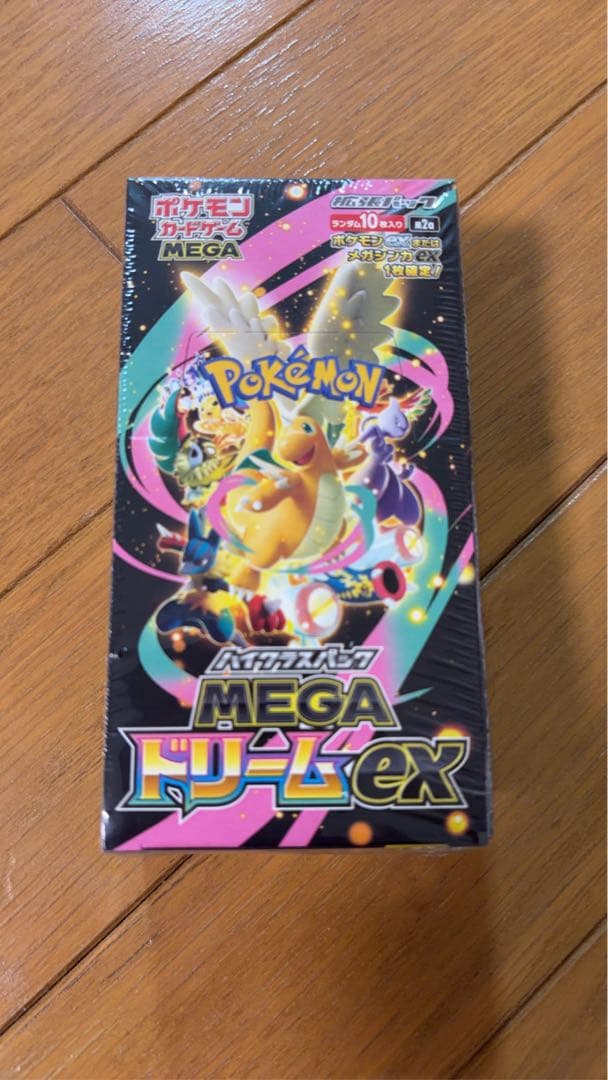 ポケモンカードゲーム MEGA ドリームEX ボックス　シュリンク付き