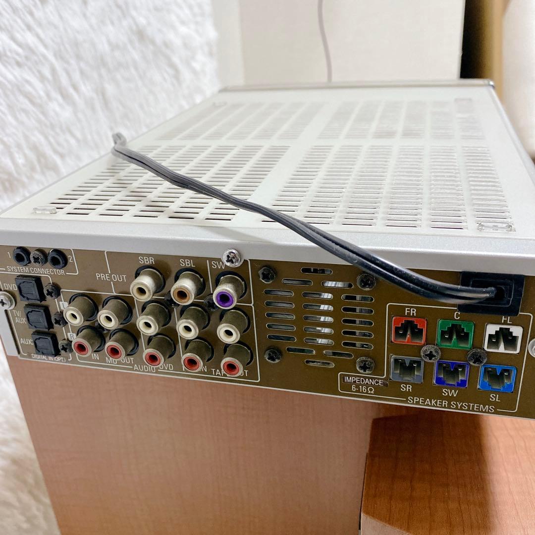 廃盤 デノン ホームシアターシステム DHT-M330 木目 AVC-M330