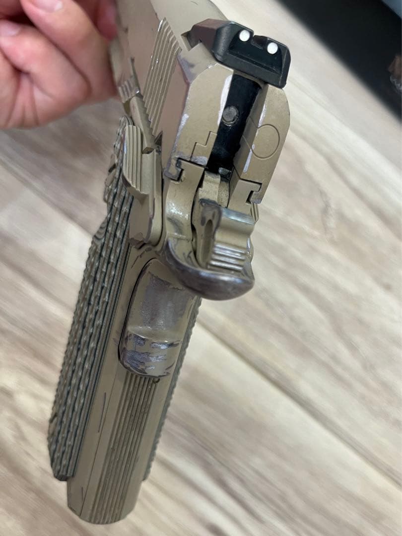 東京マルイ　M45A1 ウェザリング済み　実物 G10グリップ　USMC 海兵隊