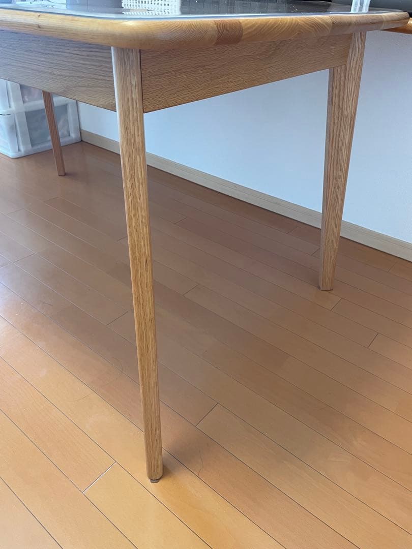 【mami1230】ニトリ　ダイニングテーブルセット４人かけ