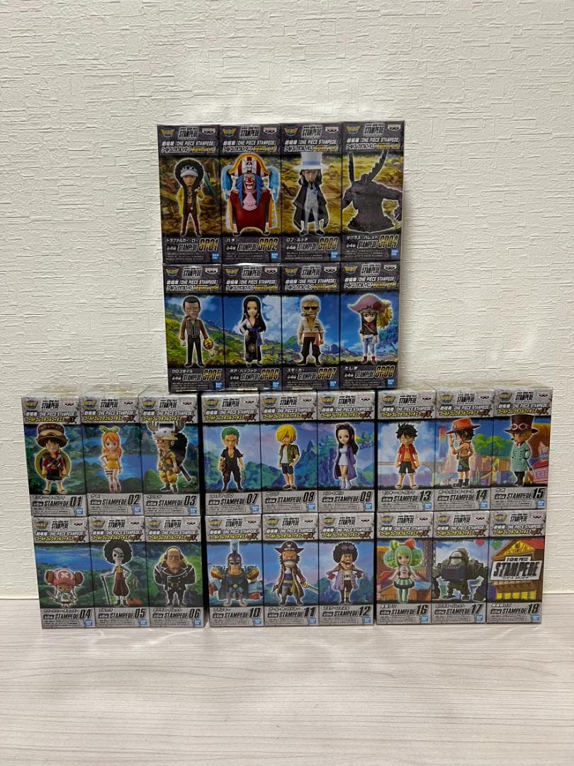 未開封 ワンピース WCF ワーコレ スタンピード 24種 コンプ