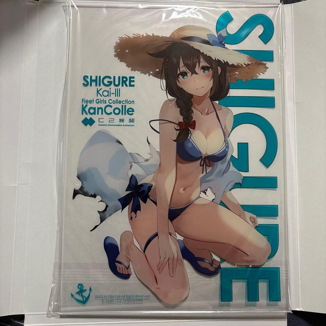 艦これ 時雨改三 水着 中破Ver. アクリルボード 未使用