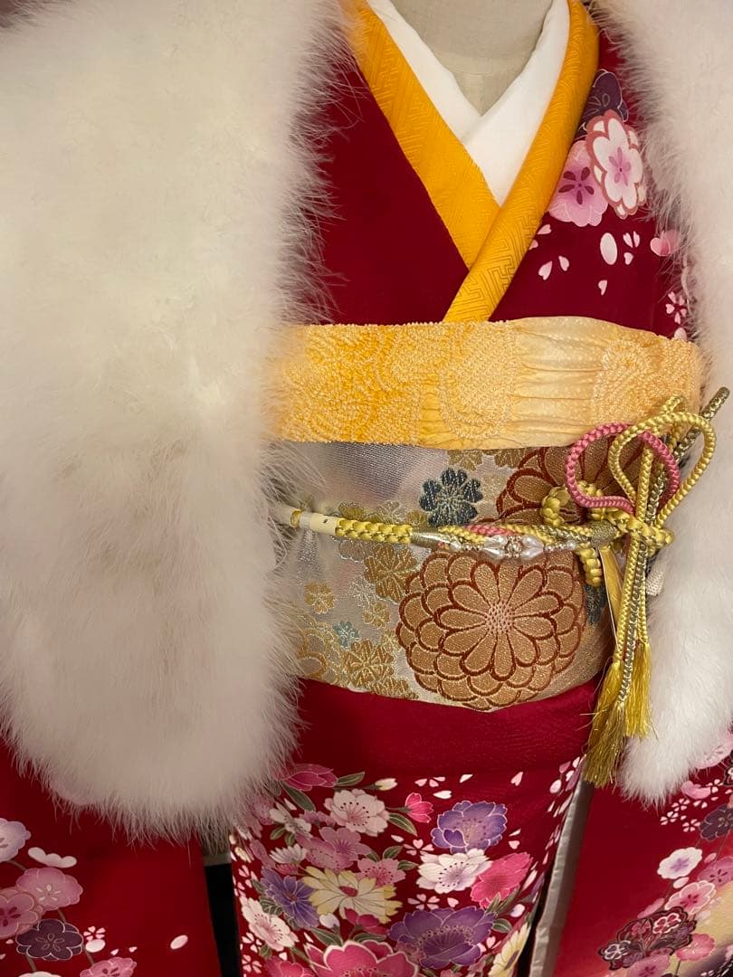 ちゃ.✿.*✴︎①成人式　振袖　ふりそで　着物　振り袖フルセット可能