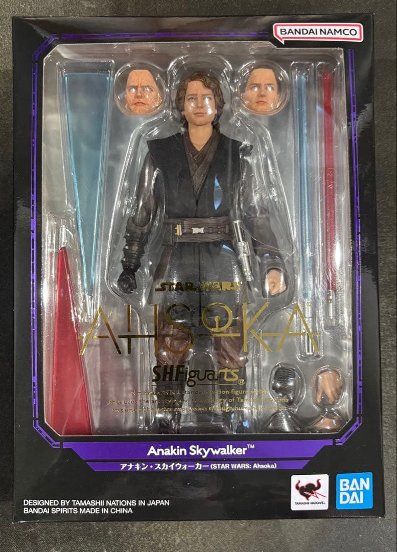 フィギュアーツ　AHSOKA アナキン・スカイウォーカー フィギュア
