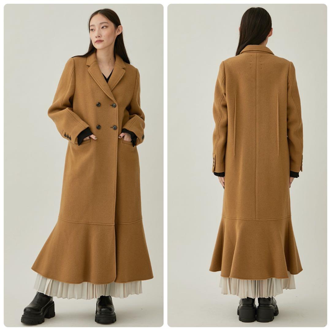 美品♡AMERI DOUBLE BREASTED MERMAID COAT M