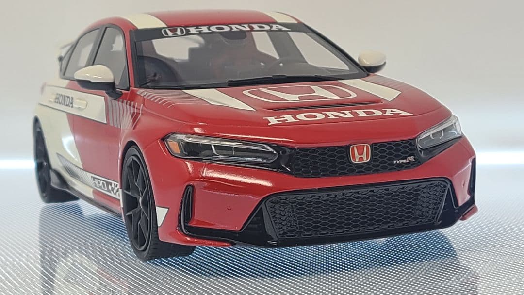 ミニカー 1/18 Honda Civic Type R 2023 #1 pace car