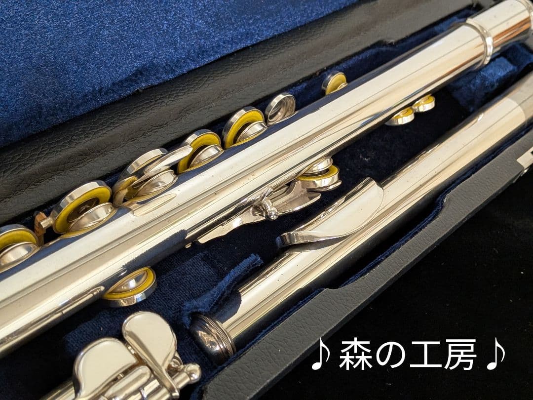 中古フルート専門店‼️部活応援‼️銀メッキヤマハフルートYFL211SⅡ Eメカ