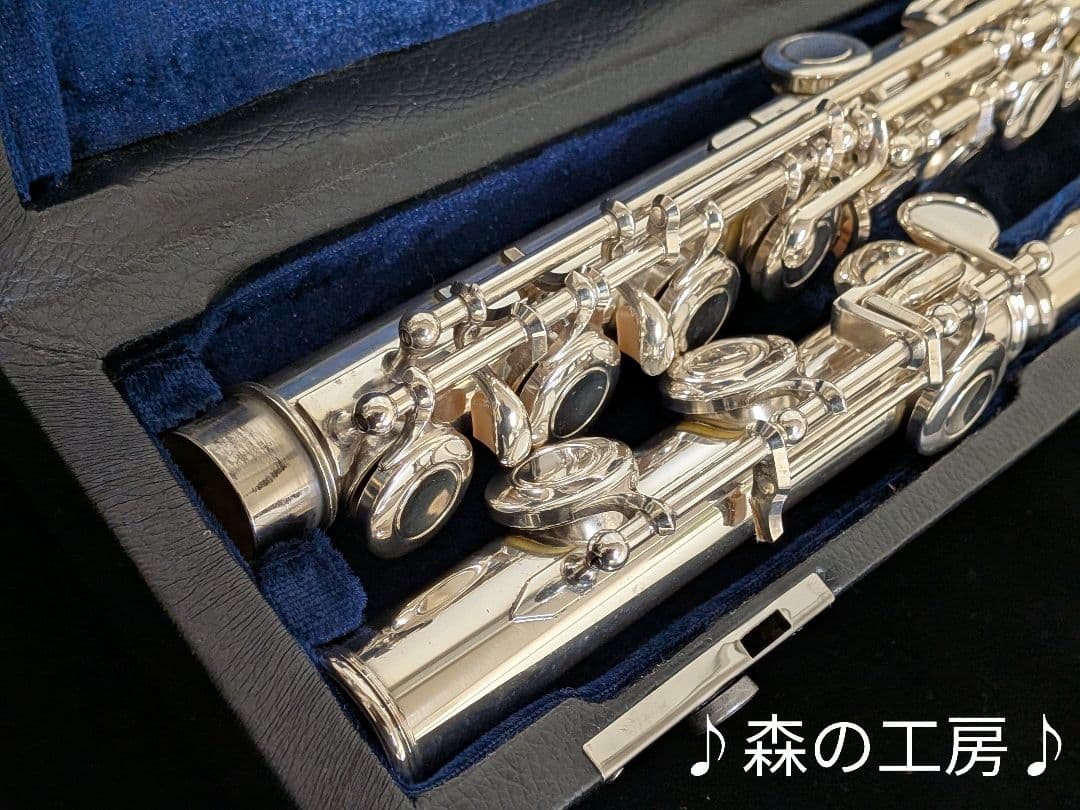 中古フルート専門店‼️部活応援‼️銀メッキヤマハフルートYFL211SⅡ Eメカ