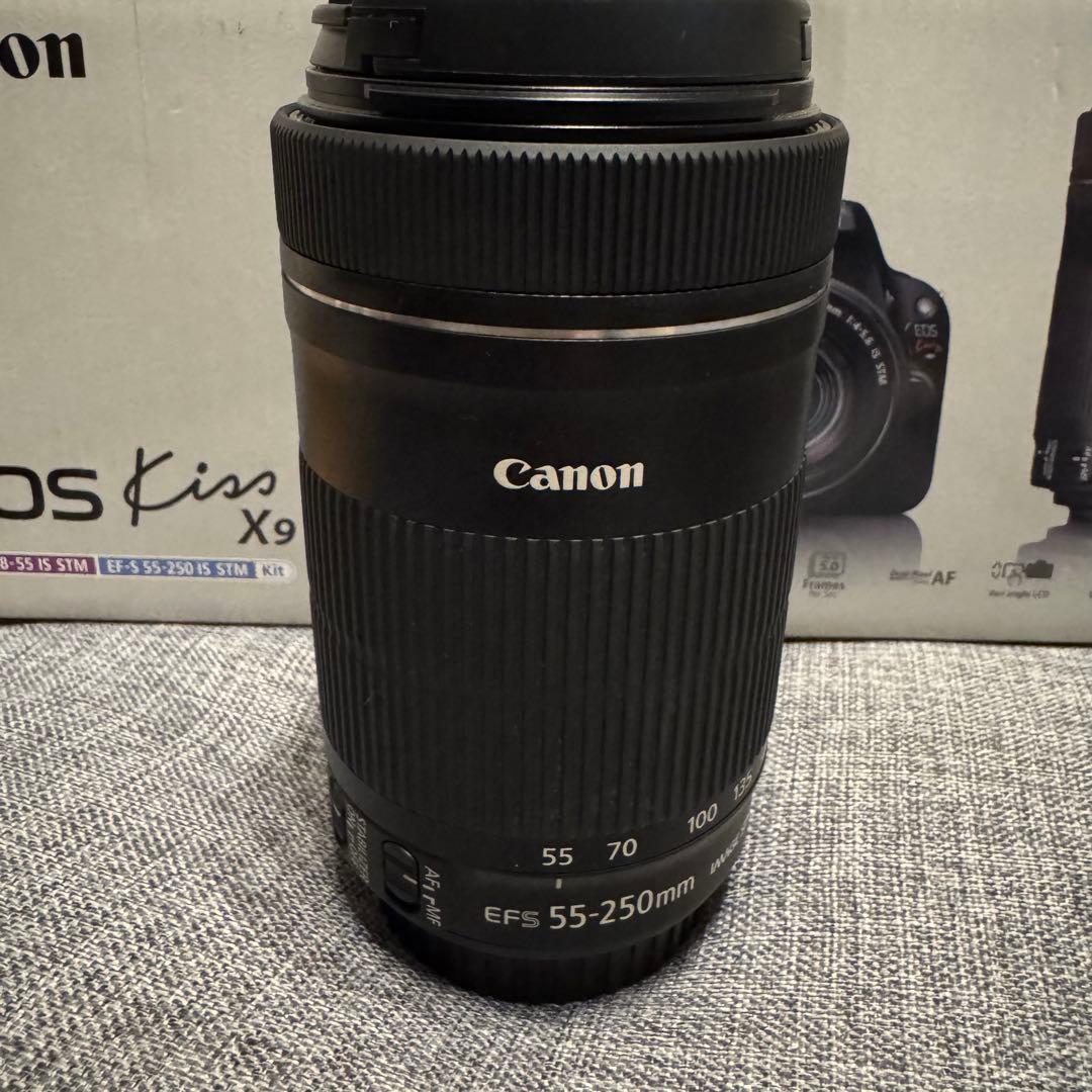 Canon EOS Kiss X9 本体 + レンズ2本