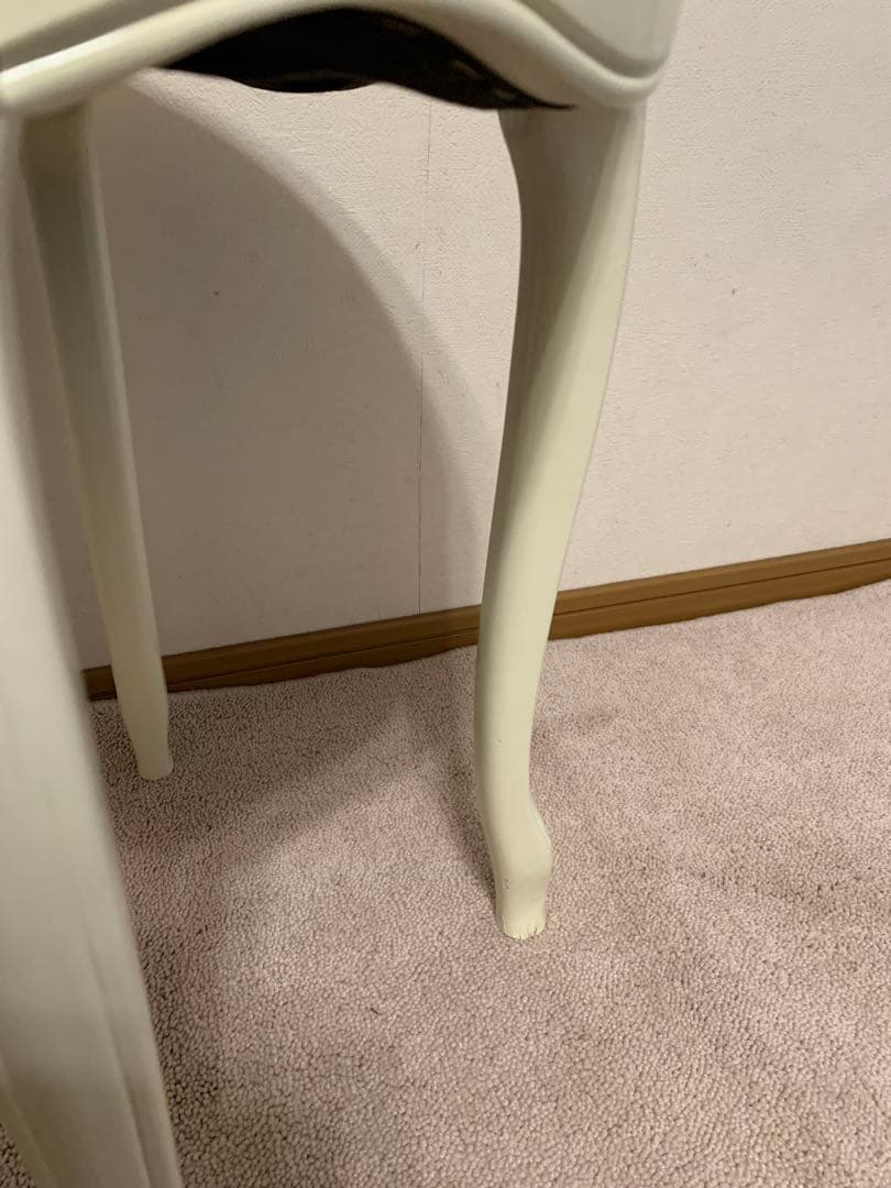 ロココ調　猫脚スツール