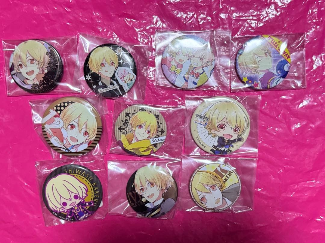 ツキウタ。 師走駆 缶バッジ クリアシート コースター 缶バッジ アクリルボード