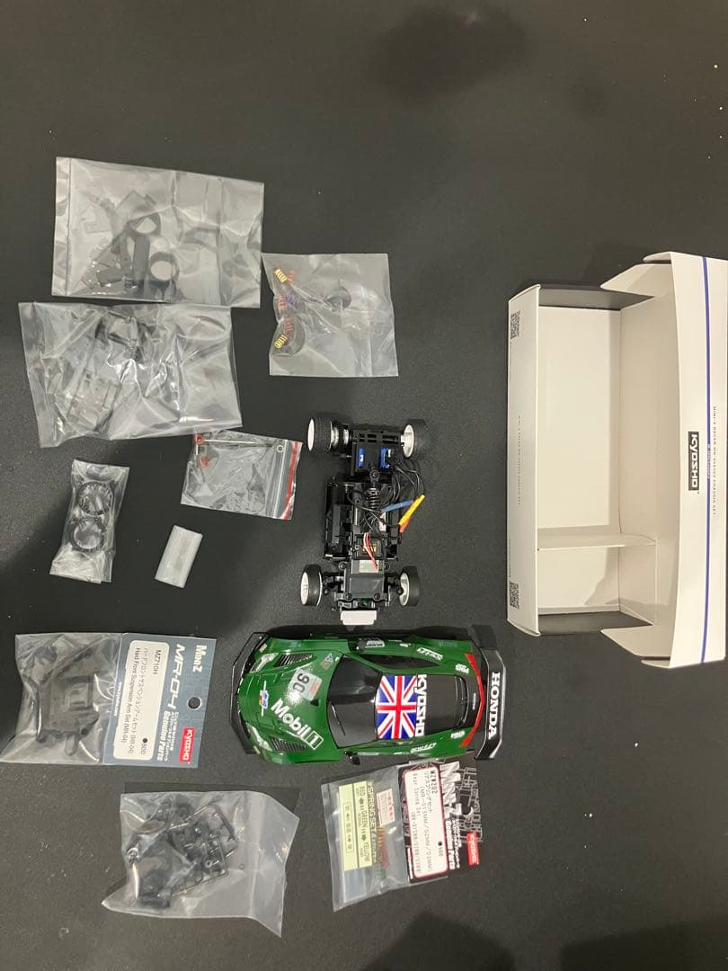 京商 ミニッツMR04EVO ホンダHSVボディ オプション多数セット