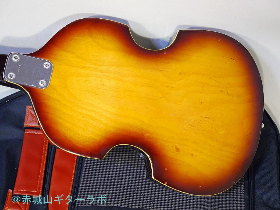 Greco バイオリンBASS VB300 1972年製 ☆ソフトGIGケース付