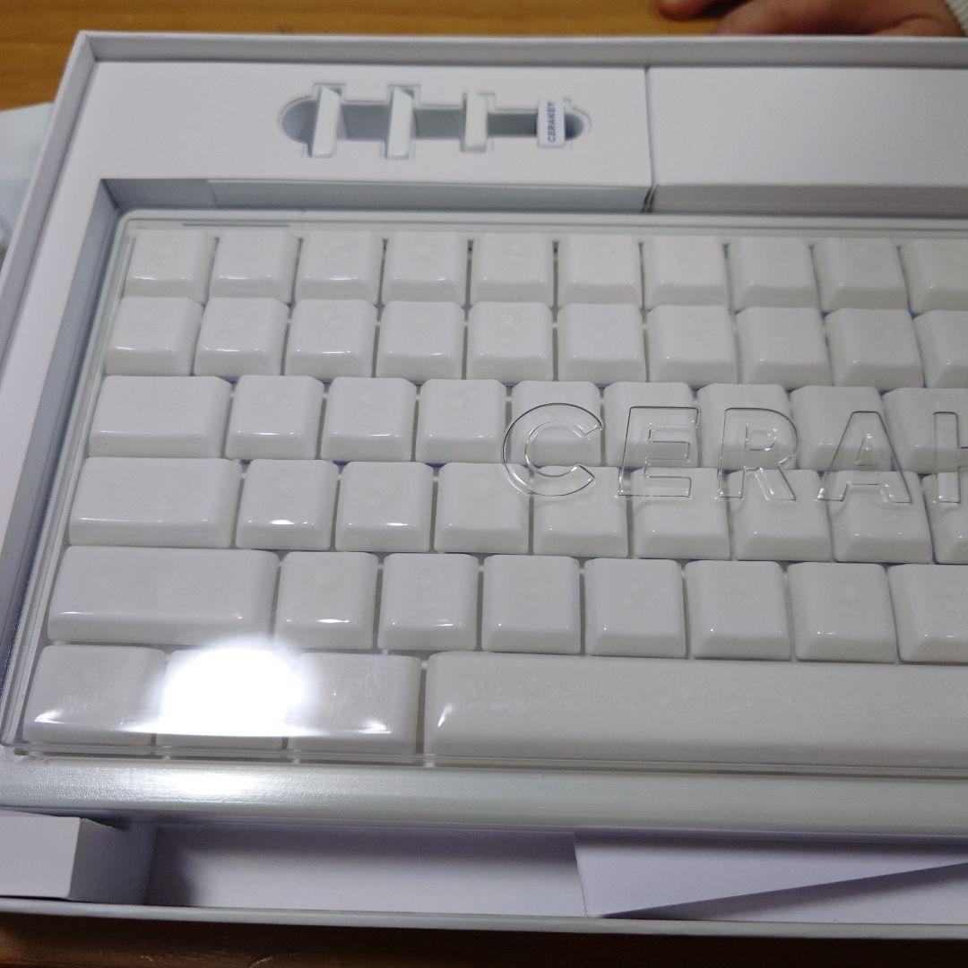 CERAKKEY ZEN75 ホワイト ブランク おまけつき