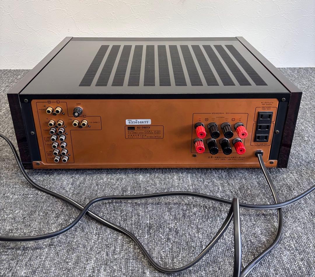 SANSUI AU-D907X プリメインアンプ 動作品