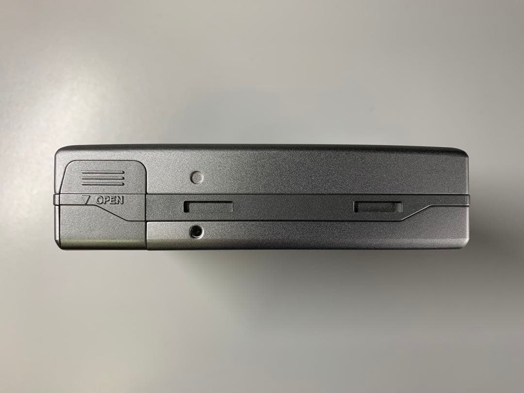 SHARP ポータブルMDレコーダー MD-MS100-S （中古品）