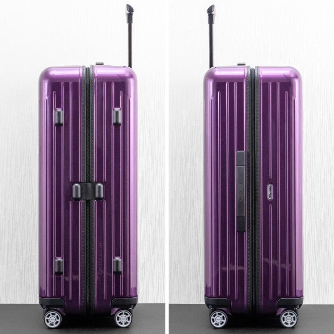 美品 リモワ サルサエアー 80L 4輪 チェックインL ウルトラバイオレット