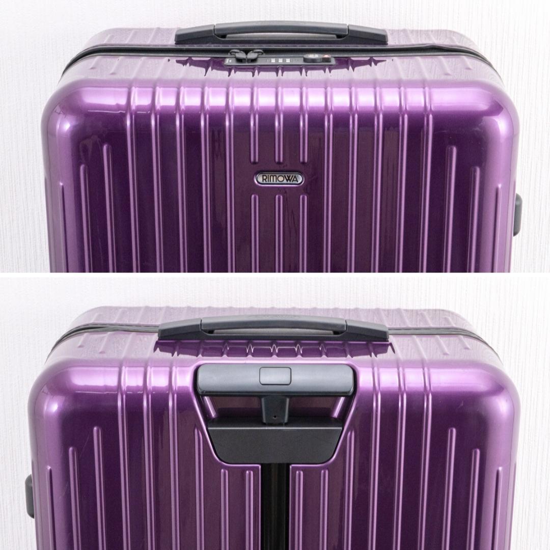 美品 リモワ サルサエアー 80L 4輪 チェックインL ウルトラバイオレット