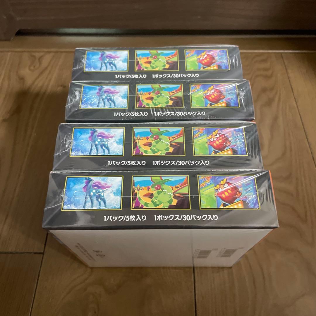 シュリンク付き4BOX ポケモンカードゲーム インフェルノＸ