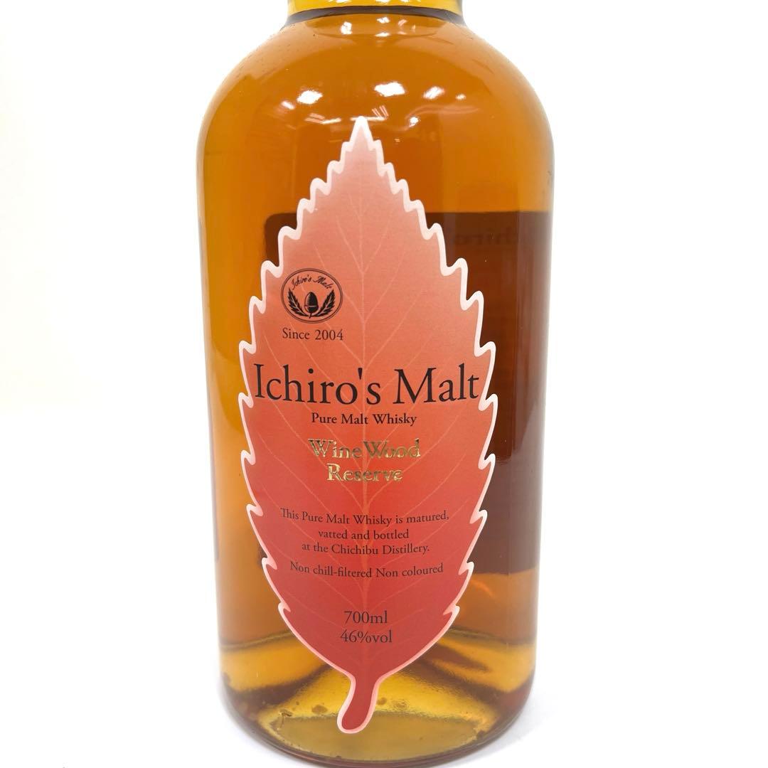 【未開栓】イチローズモルト　ワインウッドリザーブ　赤