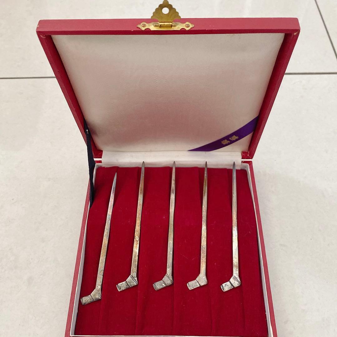 銀製　ピック　vintage 昭和レトロ　和　茶道