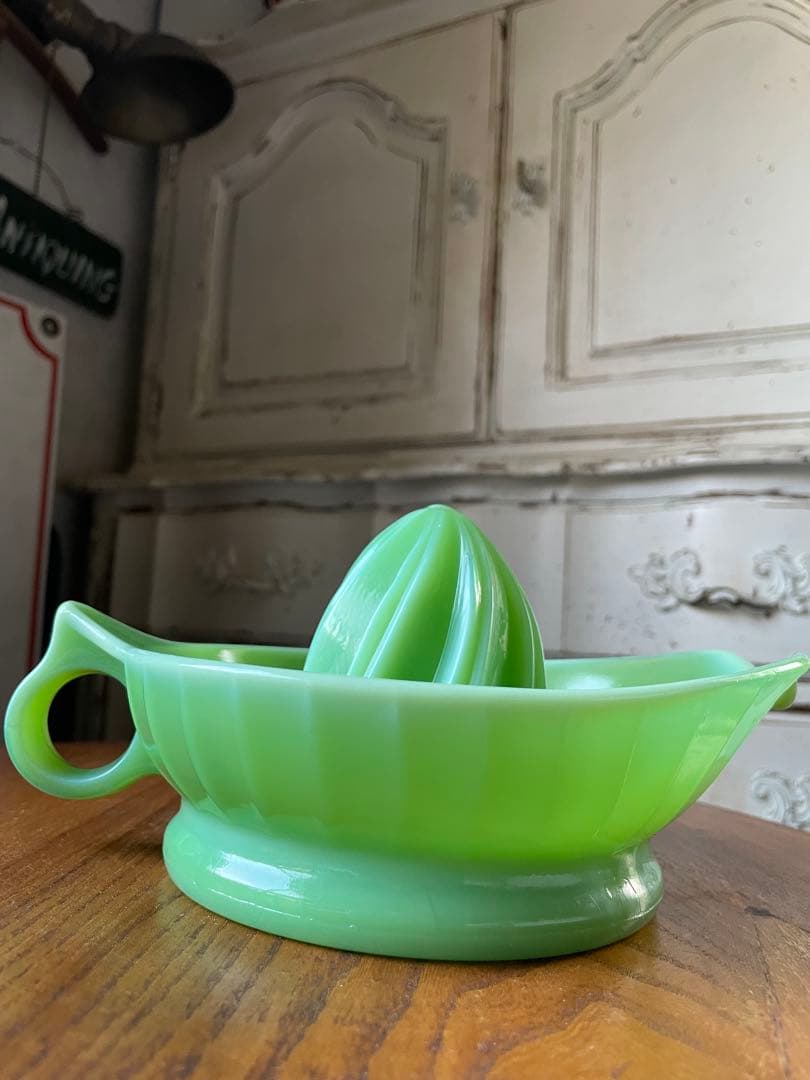 アンティーク　ジャネット社　ジェダイ　オレンジ　レモン　リーマー　絞り器　ウラン