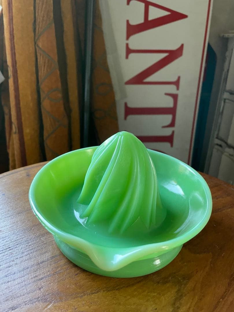 アンティーク　ジャネット社　ジェダイ　オレンジ　レモン　リーマー　絞り器　ウラン