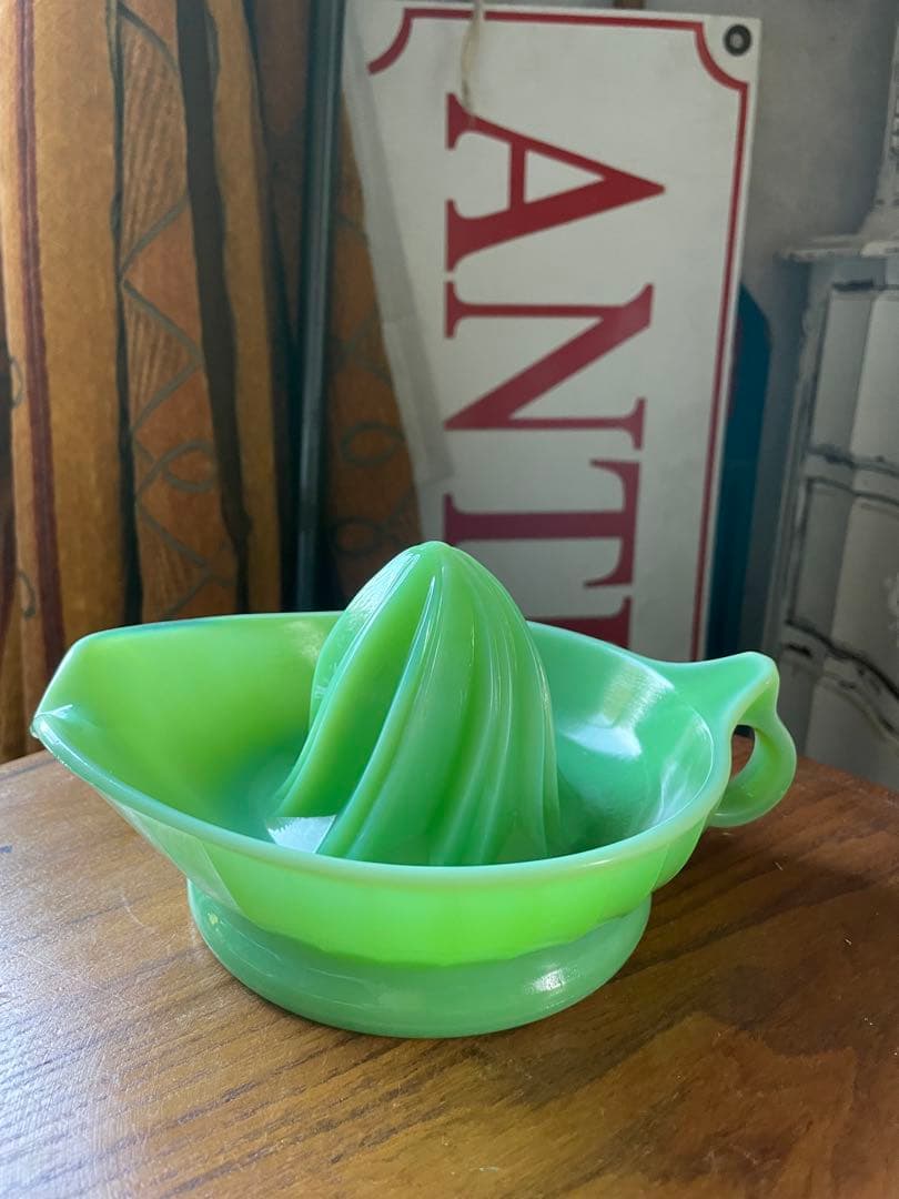 アンティーク　ジャネット社　ジェダイ　オレンジ　レモン　リーマー　絞り器　ウラン