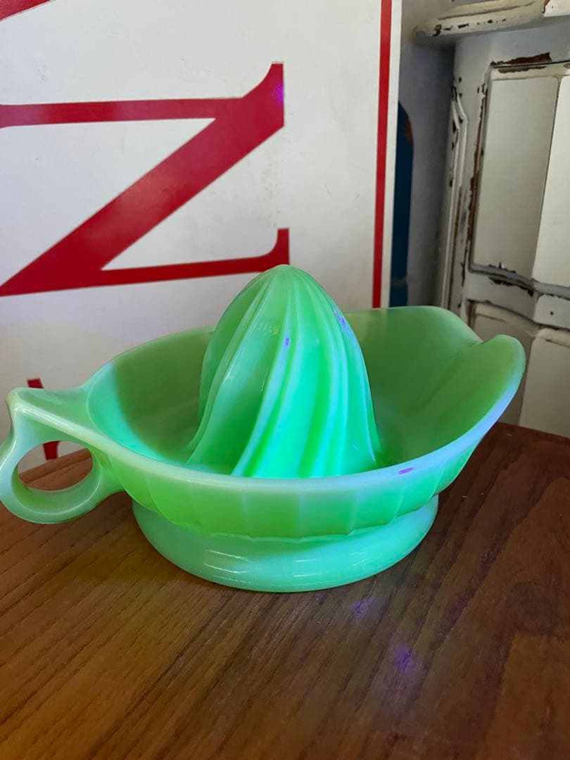 アンティーク　ジャネット社　ジェダイ　オレンジ　レモン　リーマー　絞り器　ウラン