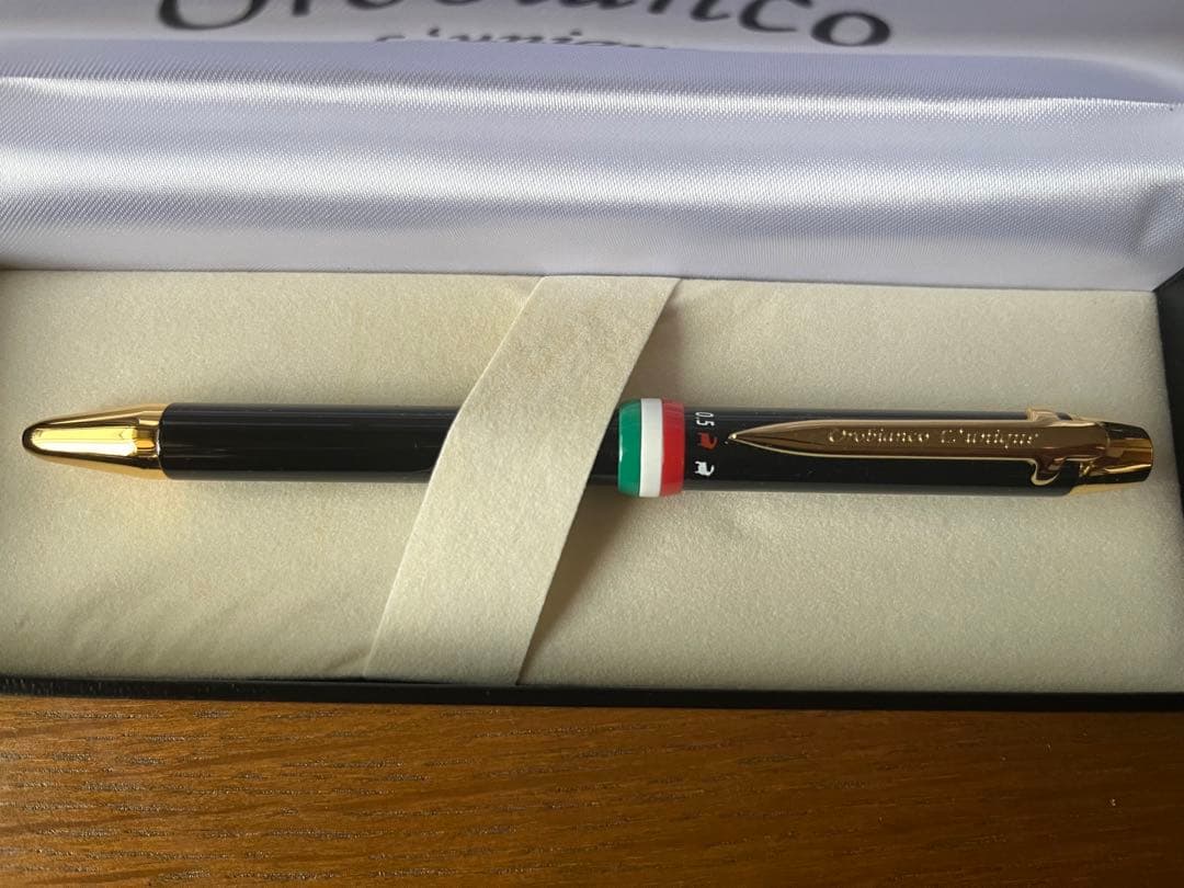 Orobianco L'unique オロビアンコ ルニーク 黒 ボールペン