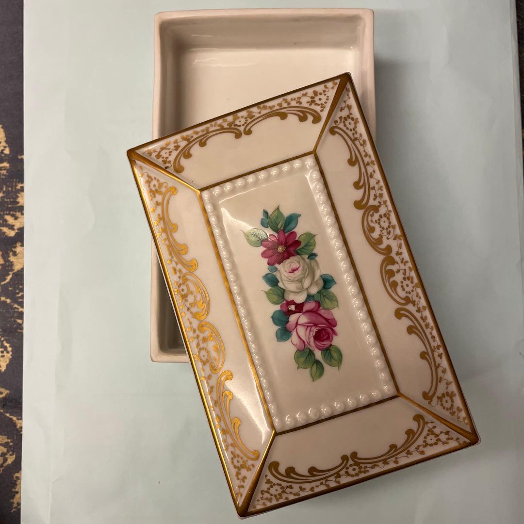 Rosen thale SELB-BAVARIA 陶器　小物入れ　アンティーク