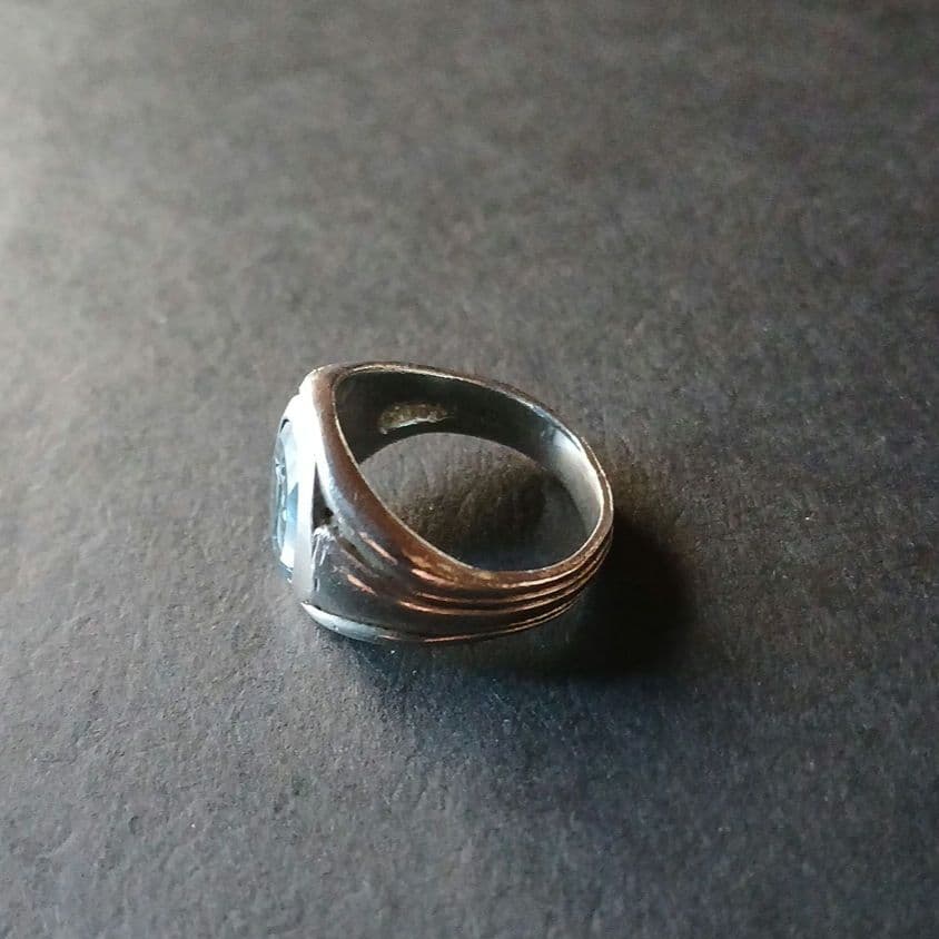 クロスモチーフリング　シルバー925