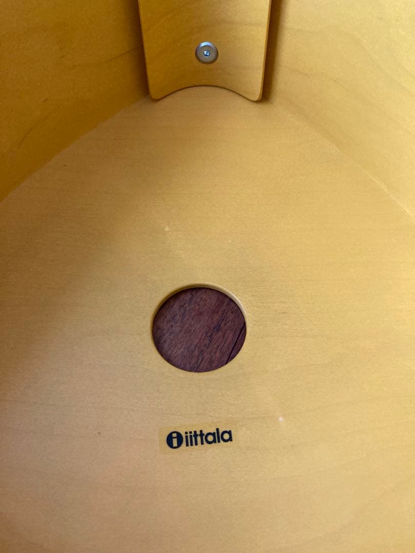 超美品　イッタラ プレクトラ プライウッド スツール イエロー　チャイルド