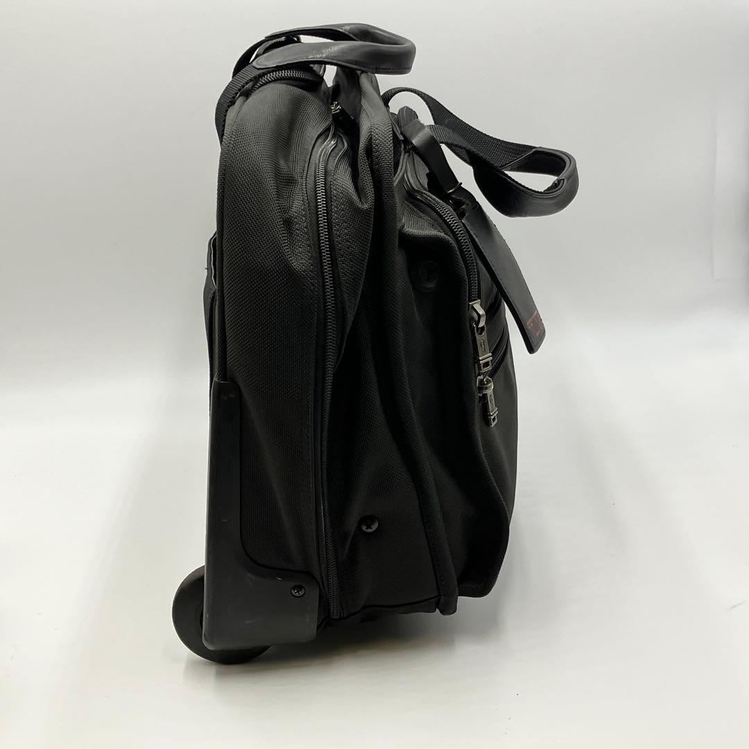 TUMI コンパクト　キャリーバッグ ビジネス 2way 機内持ち込み　黒