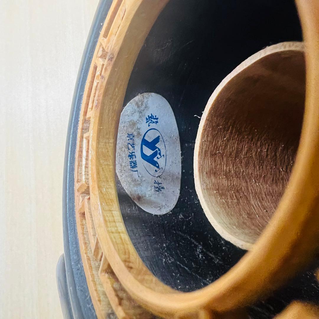 黒檀二胡 宋廣寧製 ケース付き　高級　ニ胡