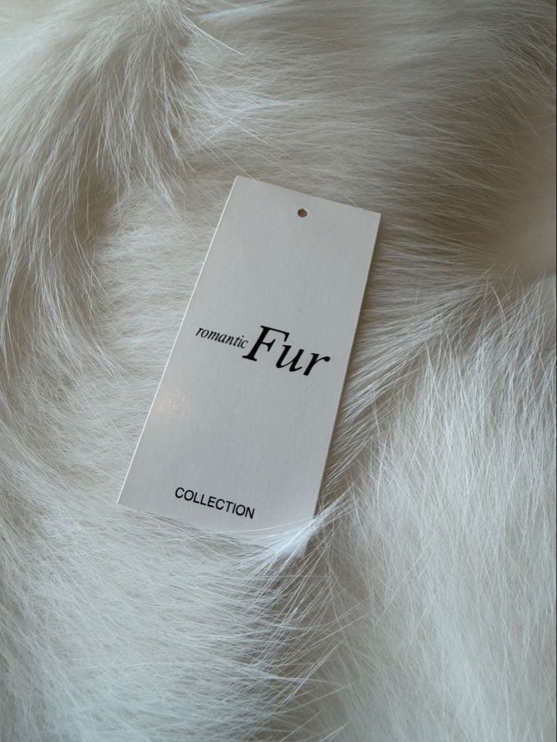 romantic Fur ホワイト ストール