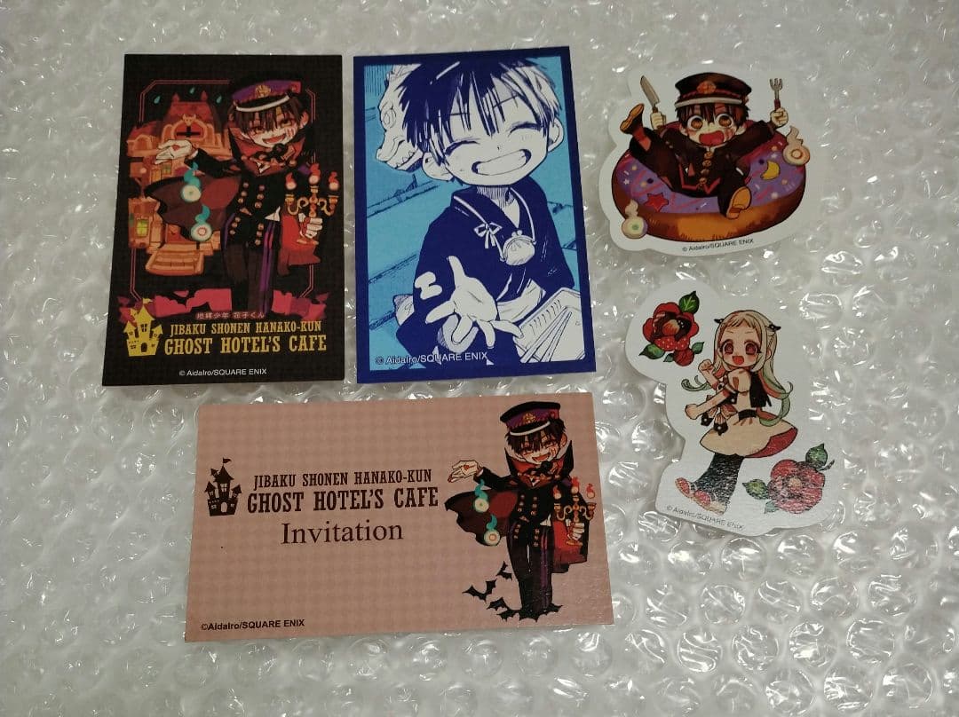 地縛少年花子くん　ゴーストホテル　コラボカフェ　カード