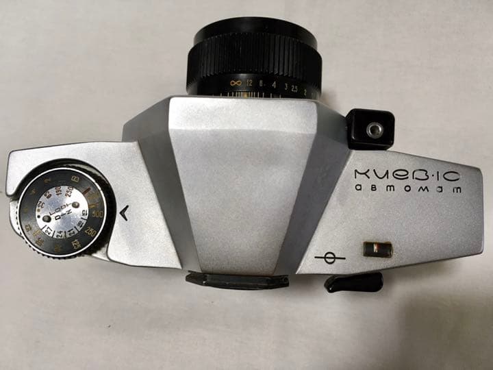 ★旧ソ連　アーセナル　KIEV-10　珍品！扇形金属シャッターが生きていますから