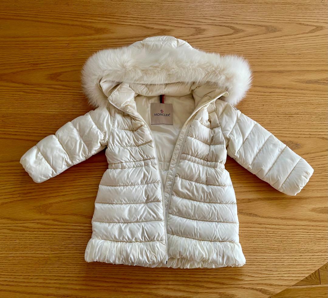 MONCLER ホワイトダウンコート サイズ2