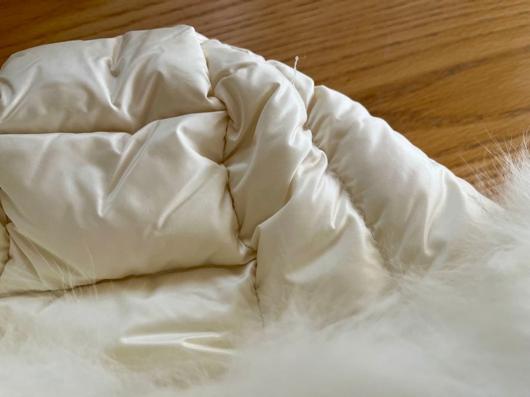 MONCLER ホワイトダウンコート サイズ2