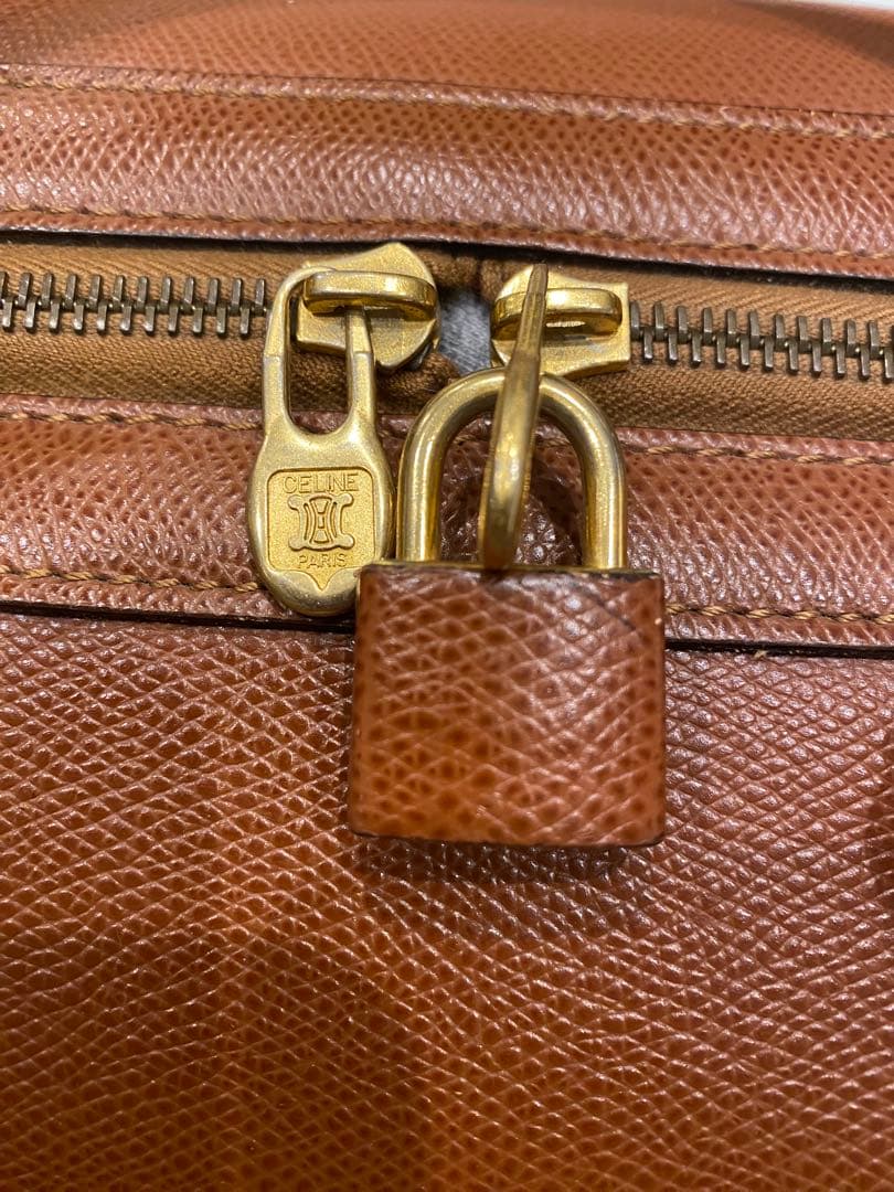 セリーヌ レザー ボストンバッグ 50 付属品完備