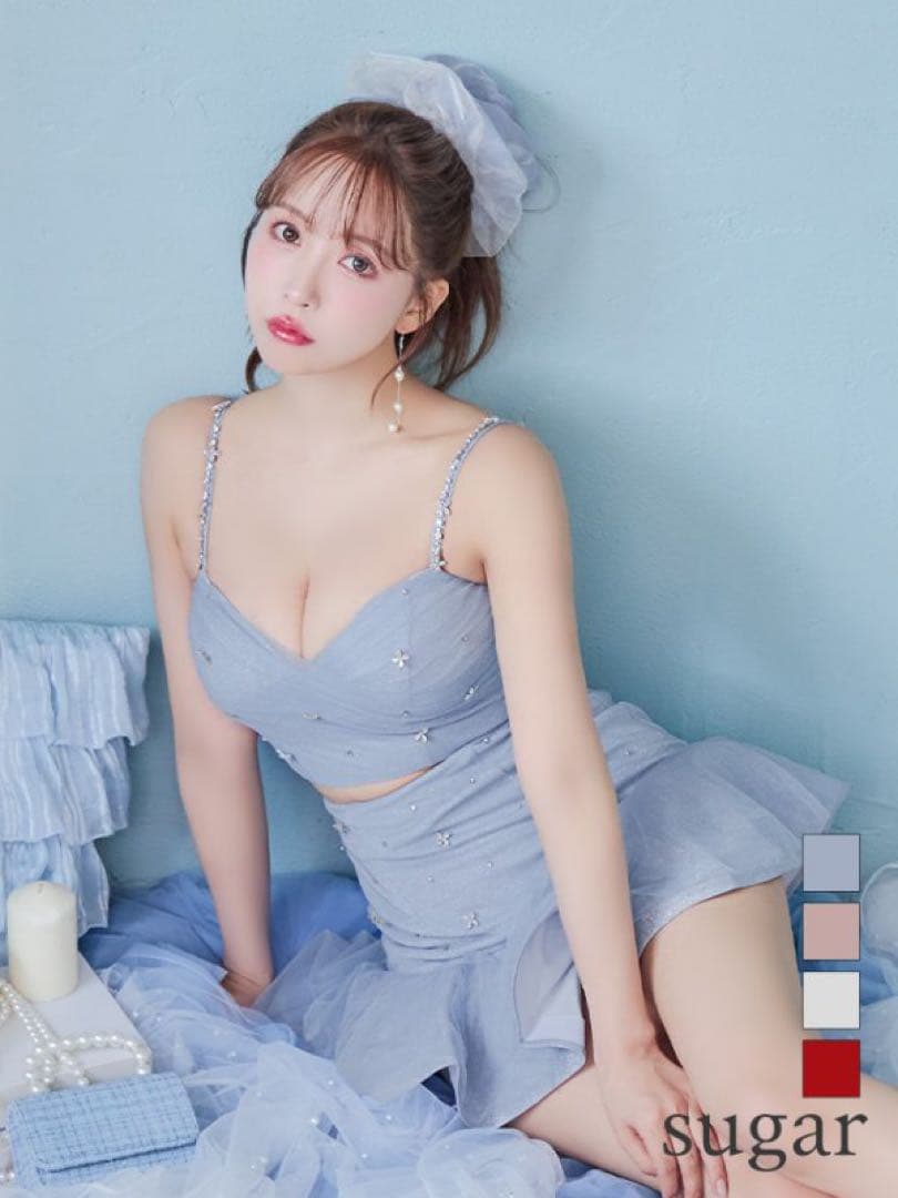 ローブドフルール　スカートビジュー１つ無し